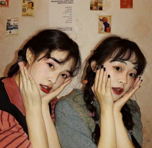 闺蜜头像一年两见的塑料姐妹情