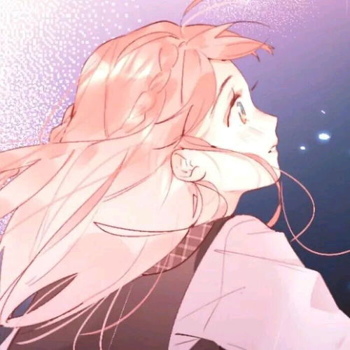 二次元粉嫩系女生头像中