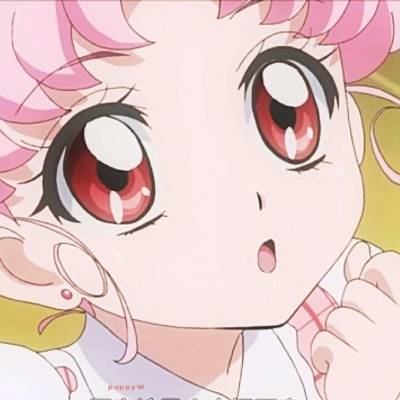 清纯少女头像粉色系美少女战士