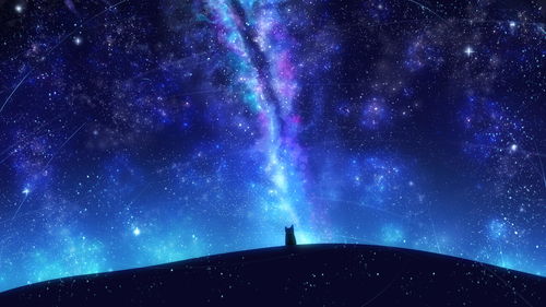 动漫壁纸美图风景第一弹星空