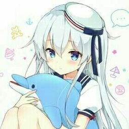 蓝瞳女动漫头像