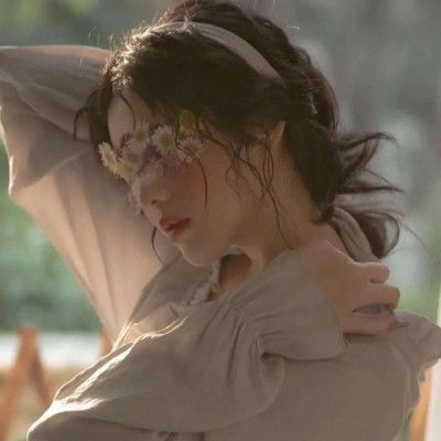 女生头像唯美温柔仙气十足的真人qq头像,微信头像