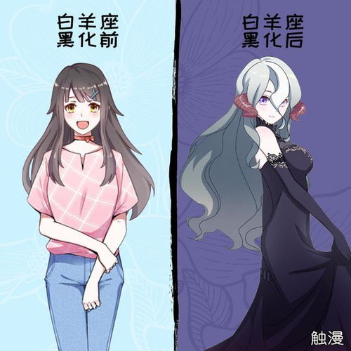 当12星座黑化后,你的星座变身太太太太太美