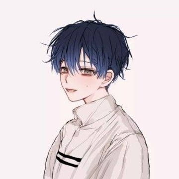 情头动漫一男一女高冷头像二次元高冷系cp一对头像

