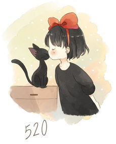 宫崎骏治愈系插画,爱了一个曾经