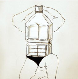 扎心了这可能是有史以来最丑的治愈系ins网红插画
