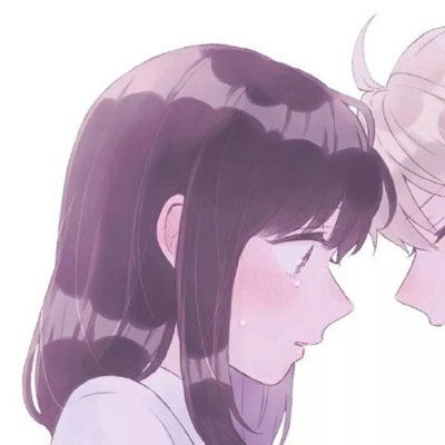 粉色系动漫女生头像吧动漫情侣