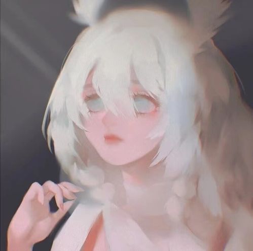 微信头像仙里仙气的女生动漫头像这个颜色美炸了