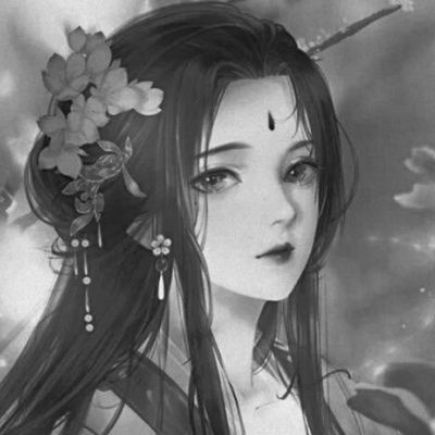 白色系头像女可爱动漫女生