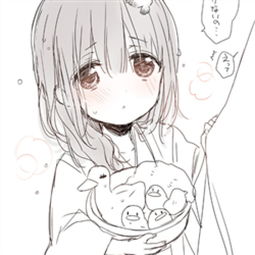 插画动漫二次元头像萌系女