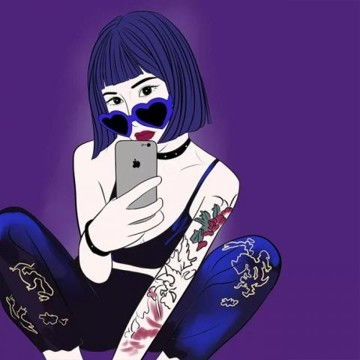 动漫高冷御姐女头像