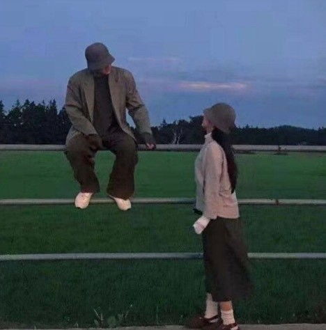 情侣头像这一丢丢复古风