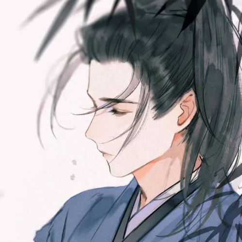 男生头像暖系动漫古风