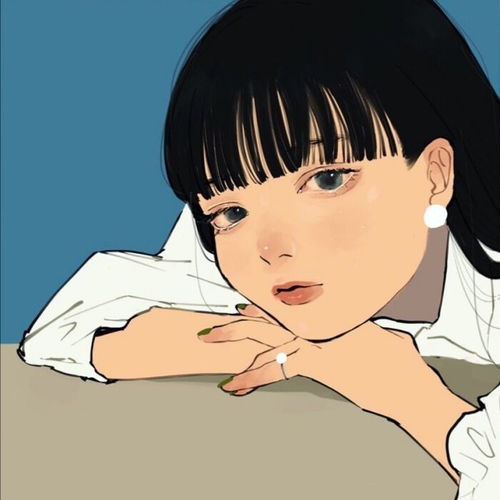 高级感十足的女生漫头小众系列