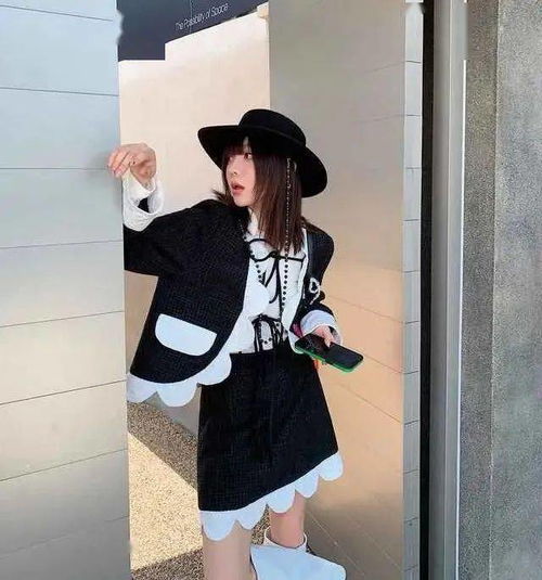 从白幼嫩到超a御姐,只差一套设计感黑色系穿搭