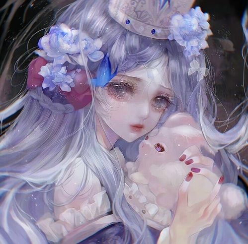 纯净美丽仙子系列动漫女生头像