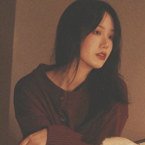暗系女生头像