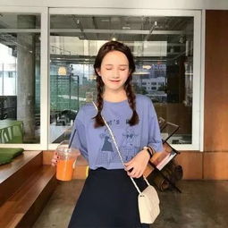 女生头像蓝色系网红女生头像高清