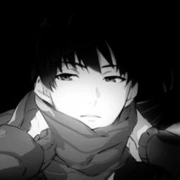 微丧动漫男生头像撕心裂肺过后,发现自己又可怜又好笑