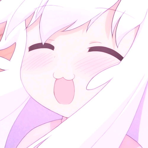 清纯少女头像粉色系粉色