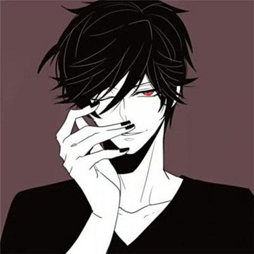 高冷男生侧脸帅气微信头像