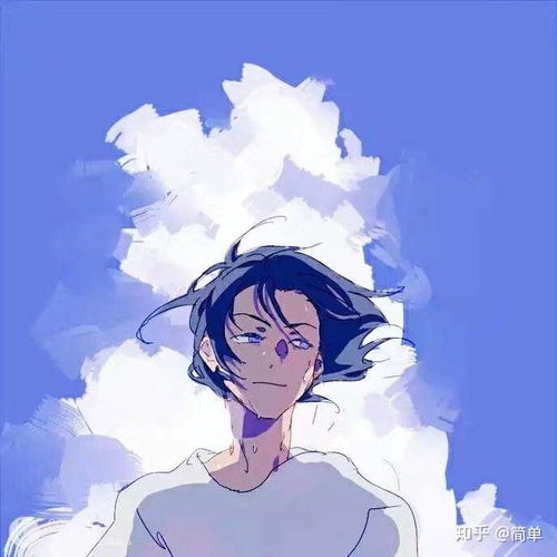 有哪些很文艺的动漫头像注,我是男孩