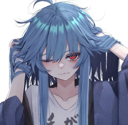 动漫男生头像大雾四起遮住我的爱意,我不怪你,我怪大雾四起