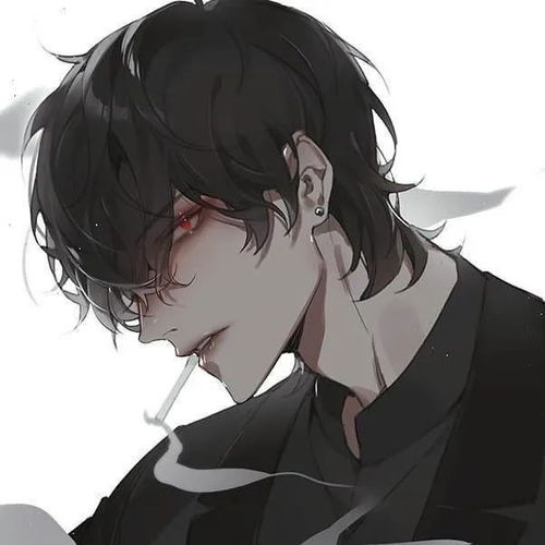 高冷帅气动漫男头不合胃口的人就不要留着倒胃口了
