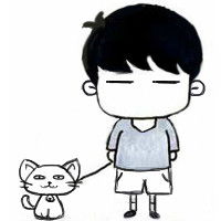 求动漫的萌系情侣头像