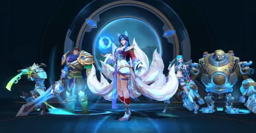 lol手游国服界面简洁明了,画风偏向于深色系,ui动画非常有料