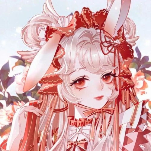 红色系女生头像你是我一生只会遇见一次的惊喜
