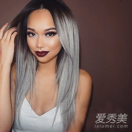 小黄头发过时了灰色系统是染头发和刷屏幕