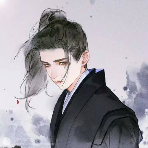 治愈系头像男漫画张若昀