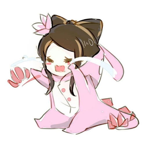 可爱萌系情侣头像一对真人貂蝉