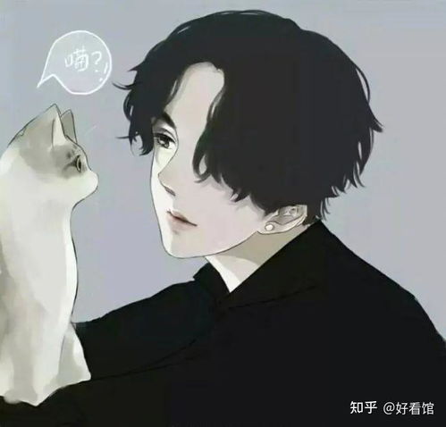 简约干净男生头像成熟