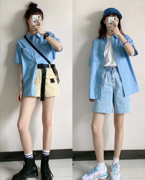 女生清新又文艺的学院风穿搭