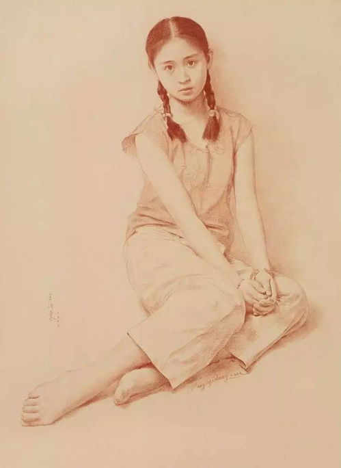 美术生处理女人侧面顶光素描人像基本步骤和纯民国女性素描素材