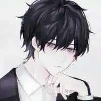 萌系情侣头像一左一右系男动漫
