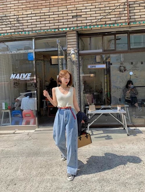 这些夏日韩系look太可了,温柔清新还时髦,满足你的少女心
