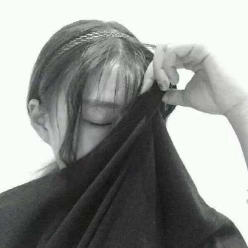白色系头像女可爱情侣头像