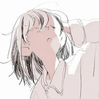 qq头像女生黑白卡通卡通可爱白色系女生头像