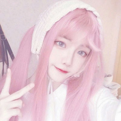 粉色系闺蜜头像一对少女心高清两人软妹组合