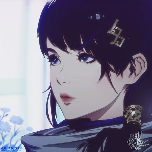 一组美女同人插画插画师zeronis