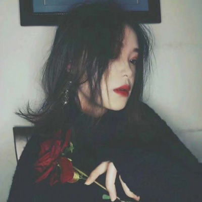丧丧的头像女生霸气图片黑暗丧风格头像酷女系列