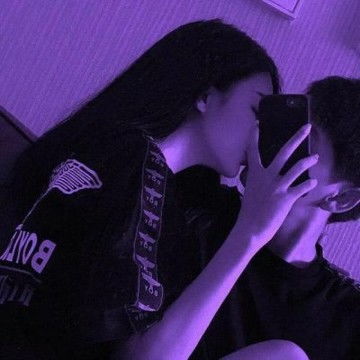 2021新款情头紫色系头像,情侣头像图片