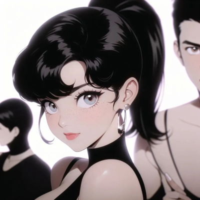 高冷炫酷女生动漫头像