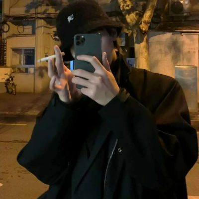 帅气男生头像蓝色系异鬼