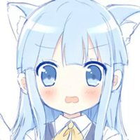 可爱清新猫女头像卡通微信头像图片大全