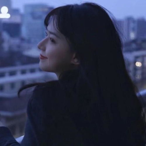 优质甜妹蓝色系女头高级