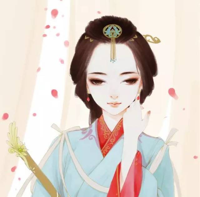 古风头像100张古风女子扶柔倾国色,风华绝世人